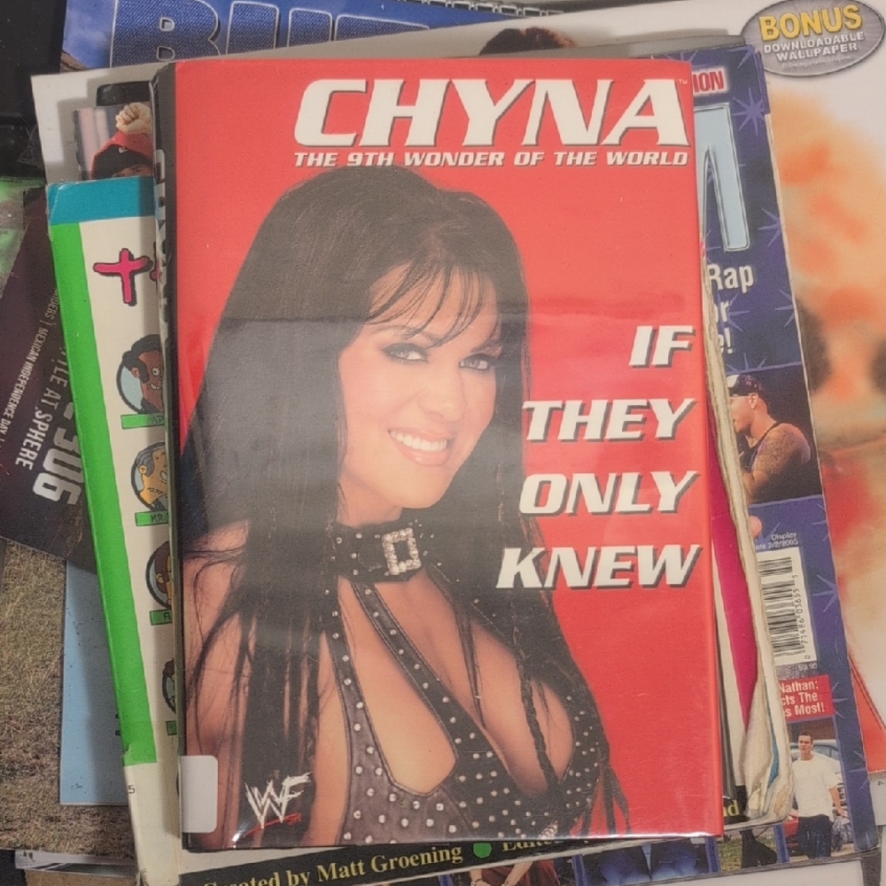 Chyna If They Only Knew Hardcover Book Autobiography WWE WWF 1st Edition 2001